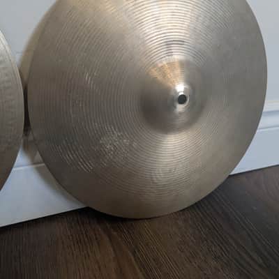 Sabian AA 14" Regular Hats 1980s image 9