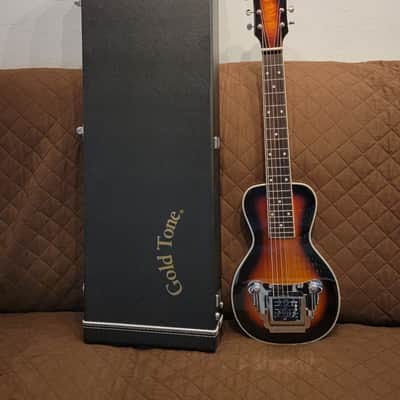Gold Tone LS-6 Mahogany Top Maple Neck Solid Body 6-String Lap Steel Guitar w/Hard Case image 1