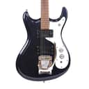1966 Mosrite The Ventures Model Mark V Vintage Electric Guitar Rare Ink Blue Version 100% All Original ’66 MK V German Carve Ventures II Bakersfield CA Rare