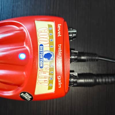 Danelectro Cool Cat Distortion 2000s - Red image 5