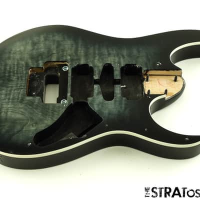 Ibanez RG450QMB BODY RG Standard Guitar Bound Quilted Top Gray Burst image 1
