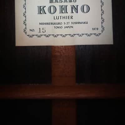Masaru Kohno No. 15 1979 w/ Hard Case - Rosewood image 10