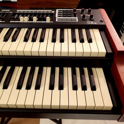 Hammond SKX Stage Keyboard / Organ Custom Exotic Sapele Wood Replacement Sides Brand New image 11