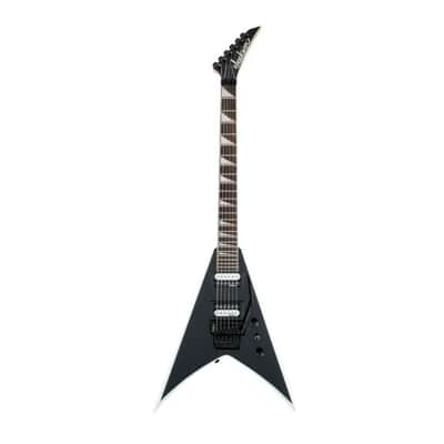 Jackson JS Series King V JS32, Black with White Bevels Electric Guitar image 1