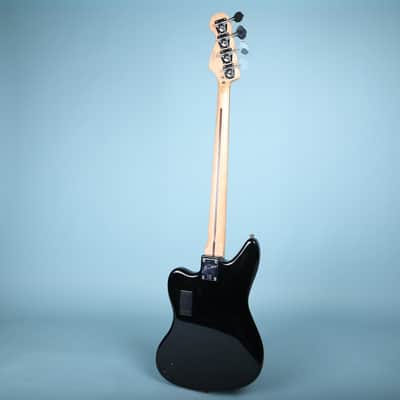Squier Vintage Modified Jaguar Electric Active Bass Guitar Special Black image 13