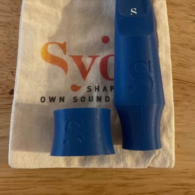 SYOS Tivon Pennicott Signature Tenor Mouthpiece (Size 8) – Phantom Blue 2020 - 3D-printed ABS polymer. image 3