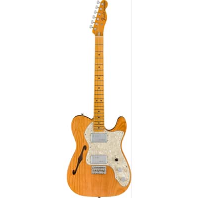 Fender American Vintage II 1972 Telecaster Thinline Maple Fingerboard - Aged Natural image 3