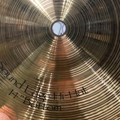 Tris Imboden's, Chicago, Paiste Signature 14" Sound Edge Hi Hats Pair, 1026g, 1118g image 8