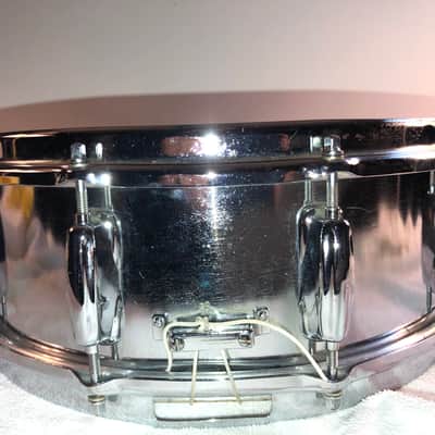 Beautiful Slingerland 10-Lug Snare Drum Niles Badge 1960s - 1970’s - Chrome with Case image 14