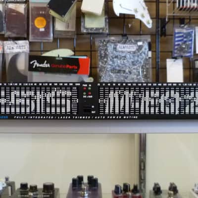 Alesis M-EQ 230 Dual 1/3 Octave Precision Equalizer with power supply. image 1
