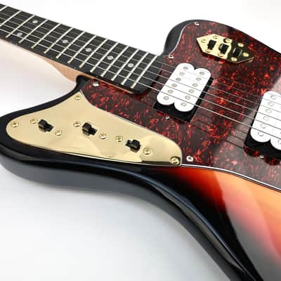 Fender Jaguar Stainless Steel Upper Control Plate - Gold image 3