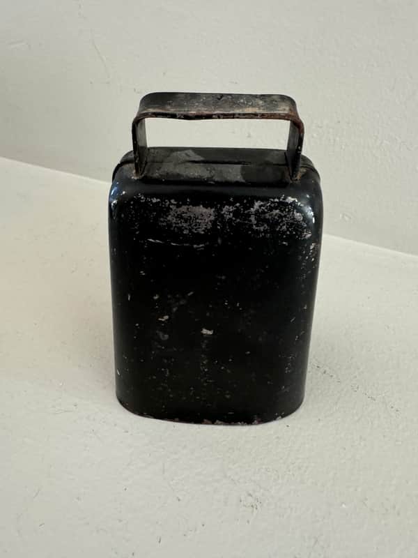Duplex ? Vintage 4.5 Inch Cowbell image 1