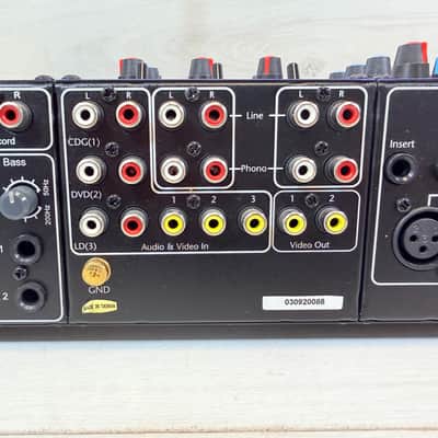 VocoPro KJ-8000 PRO Digital Karaoke Mixer w/ Key Control, EQ, Multi Mic Inputs + Lamp Early-Mid 2000's image 12