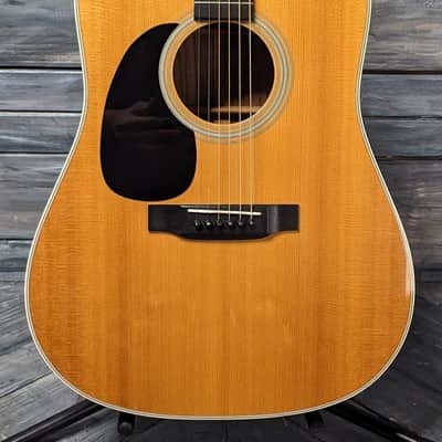 Used Martin Left-Handed D-28 Acoustic Guitar with Hard Case image 1