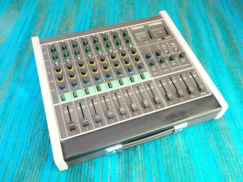 Teisco MX-800E 8-Channel Mixer - Rare 80's Vintage Analog Mixer