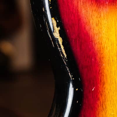 1970s Belamy J-style Bass sunburst Bild 12