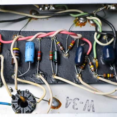 Serviced - Fender Champ Silverface 1974 with Blackface panel image 11