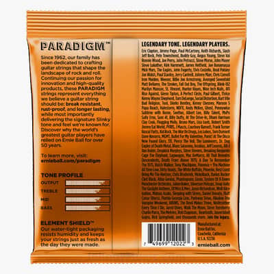 Hybrid Slinky Paradigm Electric Guitar Strings 9-46 Gauge Plasma Enhanced Nanotreated Set w/ RPS image 2