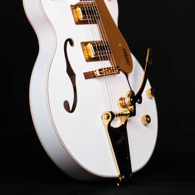 Gretsch G5422TG Electromatic Classic Hollow Body, Laurel FB, Snowcrest White image 4