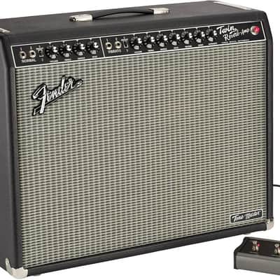 Fender Tone Master Twin Reverb 200W 2X12 Guitar Combo Amp Black image 4