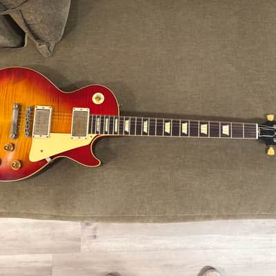 FLAME TOP!!! 2025 Gibson Custom Shop Murphy Lab '59 Les Paul Standard Reissue Ultra Light Aged - Factory Burst 2025 image 3