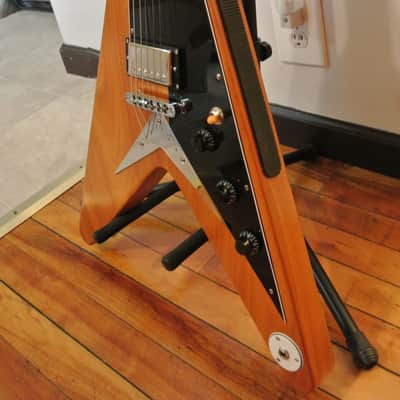 Custom Handmade Blank Flying V Bonamassa "Amos" inspired - Tracy Cox craftsmanship - with hard case image 8