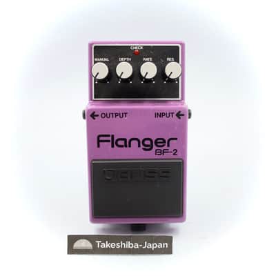 Boss BF-2 Flanger 1999 Made in Taiwan Gray Label PSA Guitar Effect Pedal IM71982 image 1