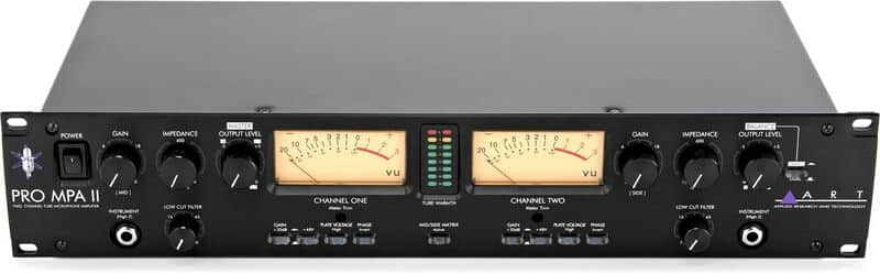 ART Pro MPA-II | Two Channel Mic Preamp. Open Box with Full
