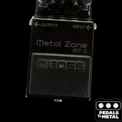 Boss MT-2 Metal Zone (Silver Label) 1991 - Present - Black - X16699 image 2