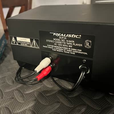 Realistic SCT-31 Stereo Cassette Deck With Box image 4