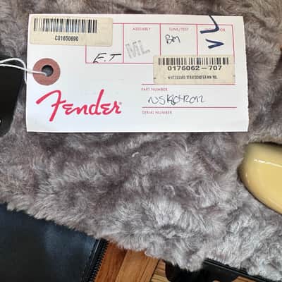 Fender Parallel Universe Whiteguard Strat 2018 image 15