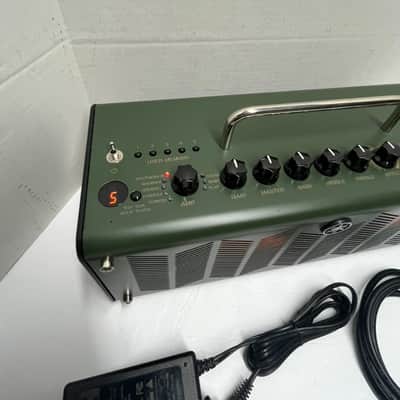 Yamaha THR10X 10 Watt Desk Top Mini Guitar Amplifier High Gain METAL THR 10X Amp Portable Modeling Combo Amp EVH D 2 x 3" Stereo Digital Speakers 2013 - 2018 Camouflage Green Hi-Gain Steel Panther Approved. image 7