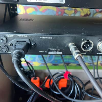 Phoenix Audio DRS-Q4 Mk2 2-Channel Class-A Discrete Mic Pre / DI / EQ 2010s - Black image 4
