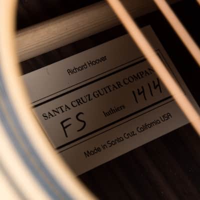 Santa Cruz Fingerstyle Custom - Moon Spruce & Cocobolo image 20