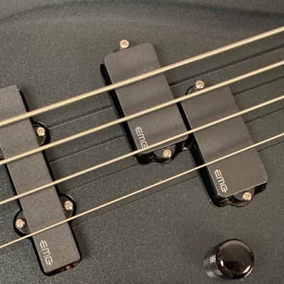 Jackson USA Bolt-On Bass 1989/90 Metallic Gun Metal Gray image 10