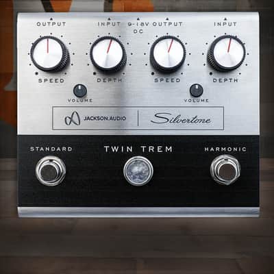 Silvertone Twin Trem Stereo Tremolo Pedal (SP1484TREM) image 1