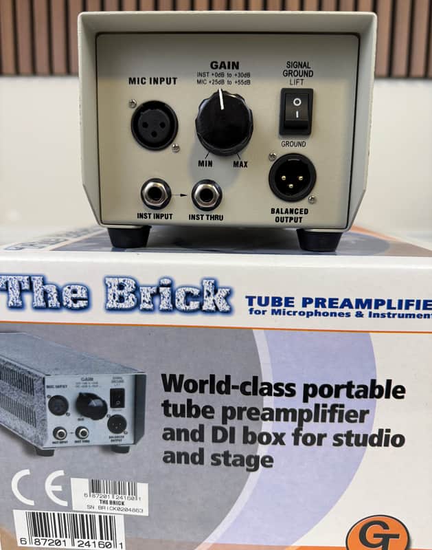 Groove Tubes The Brick Tube Mic Pre / DI 2000s - Metal image 1