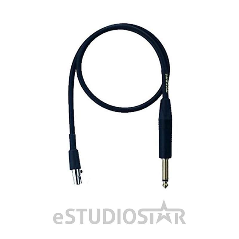 Mogami Gold BPSH-TS-24 TA4F to 1/4" TS Shure Belt Pack Cable - 24" image 1