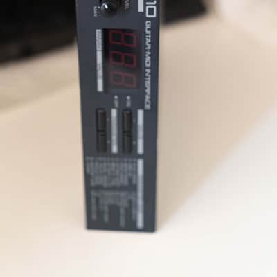 Roland GI-10 10 Guitar MIDI Interface mid 90s - Black image 2