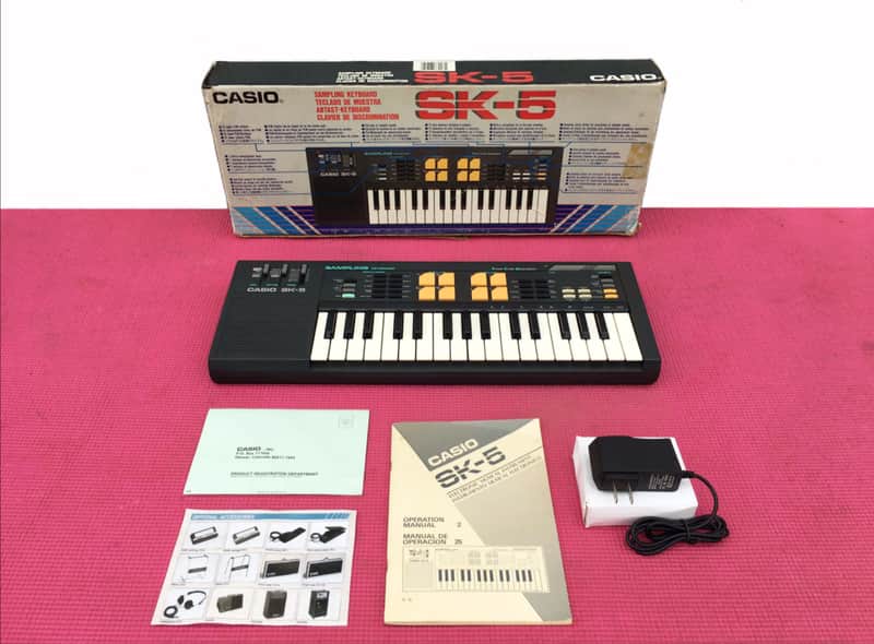 Casio SK-5 32-Key Sampling Keyboard | Reverb Canada