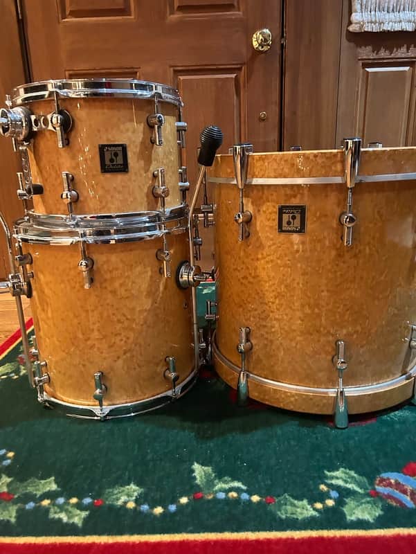 Sonor Delite Bop Early 2000s - Birdseye Amber image 1