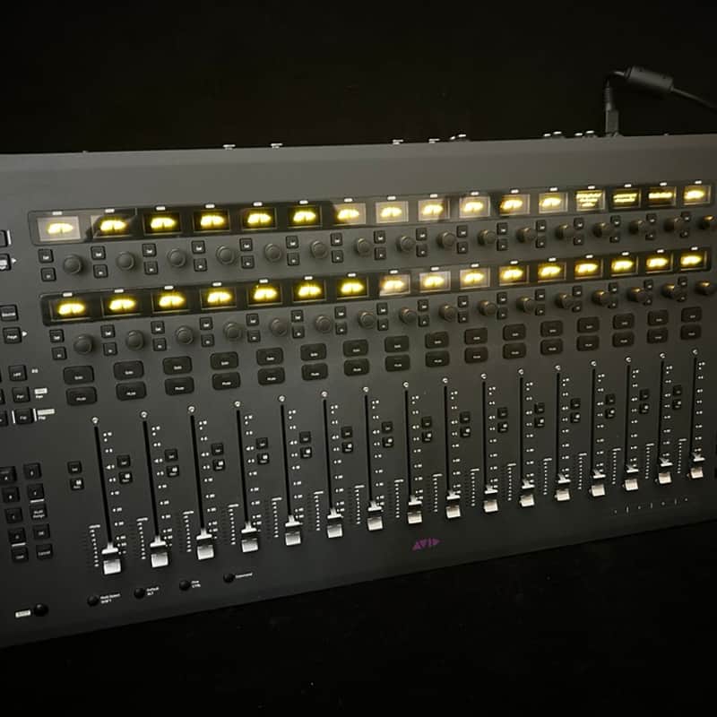 2010s Avid S3 16-Fader Pro Tools Control Surface Black