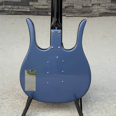 Danelectro 58 Longhorn Electric Guitar, 3 Pickups, Too Blue image 6