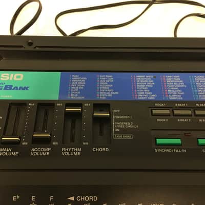 Casio 210 Sound Tone Bank w/Power Supply image 3