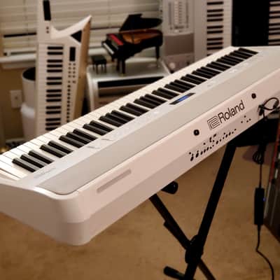 CERTIFIED!!! ROLAND FP90X WHITE STAGE/HOME PIANO SERVICED IN AMAZING CONDITION!!! image 23