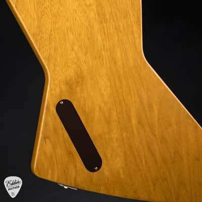 Gibson Custom Shop 1958 Korina Explorer White Pickguard Natural 8.11 #85393 image 11