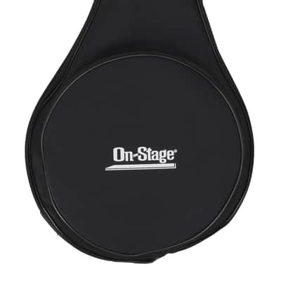 On-Stage DFP5500 Drum Practice Pad w/Stand+Bag, Adjustable Height/Tilt image 7