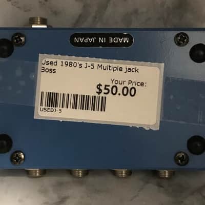 Used Boss 1980's J-5 Multiple Jack image 4