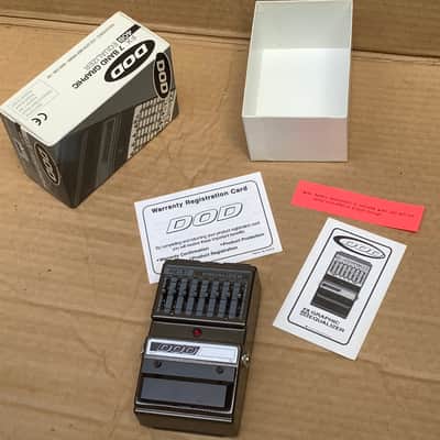 DOD Equalizer FX40B bass equalizer with orignal box image 2