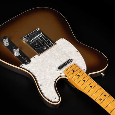 2022 Fender American Ultra Telecaster MN - Mocha Burst | USA Maple Fretboard Noiseless Pickup Compound Radius Locking Tuner 3.38kg | CoA OHSC image 8